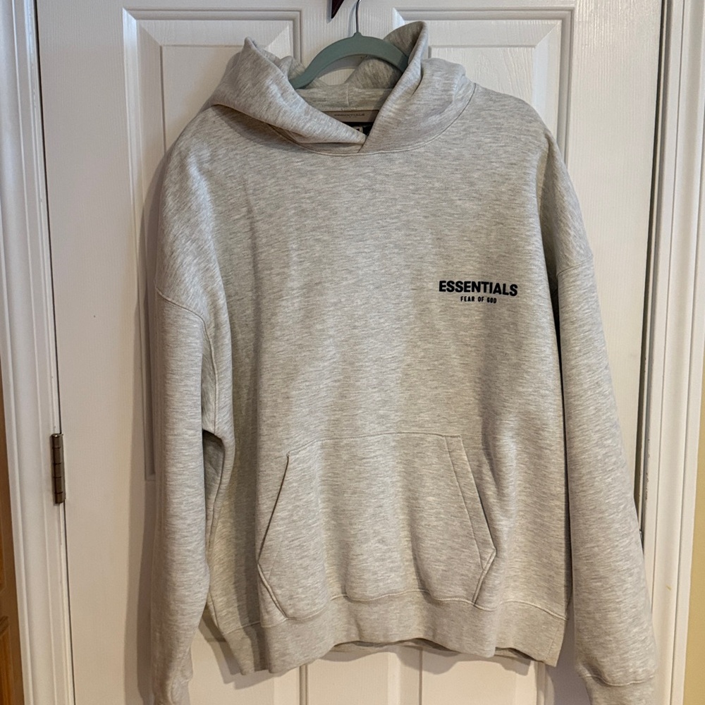 Essentials Fear of God Men’s Gray hoodie. Brand New